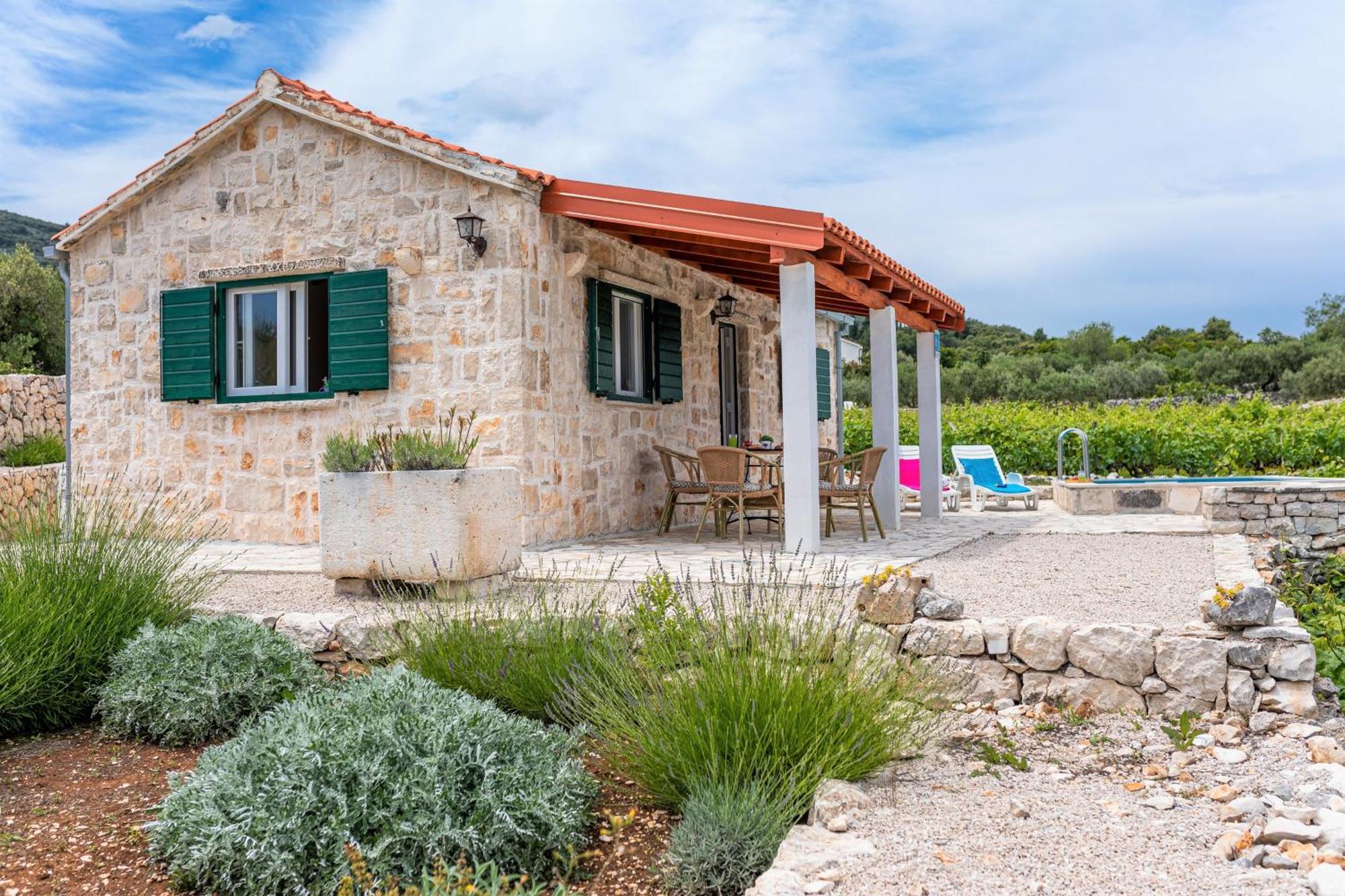 Vineyard House & Olive Grove House Villa Račišće Exterior foto