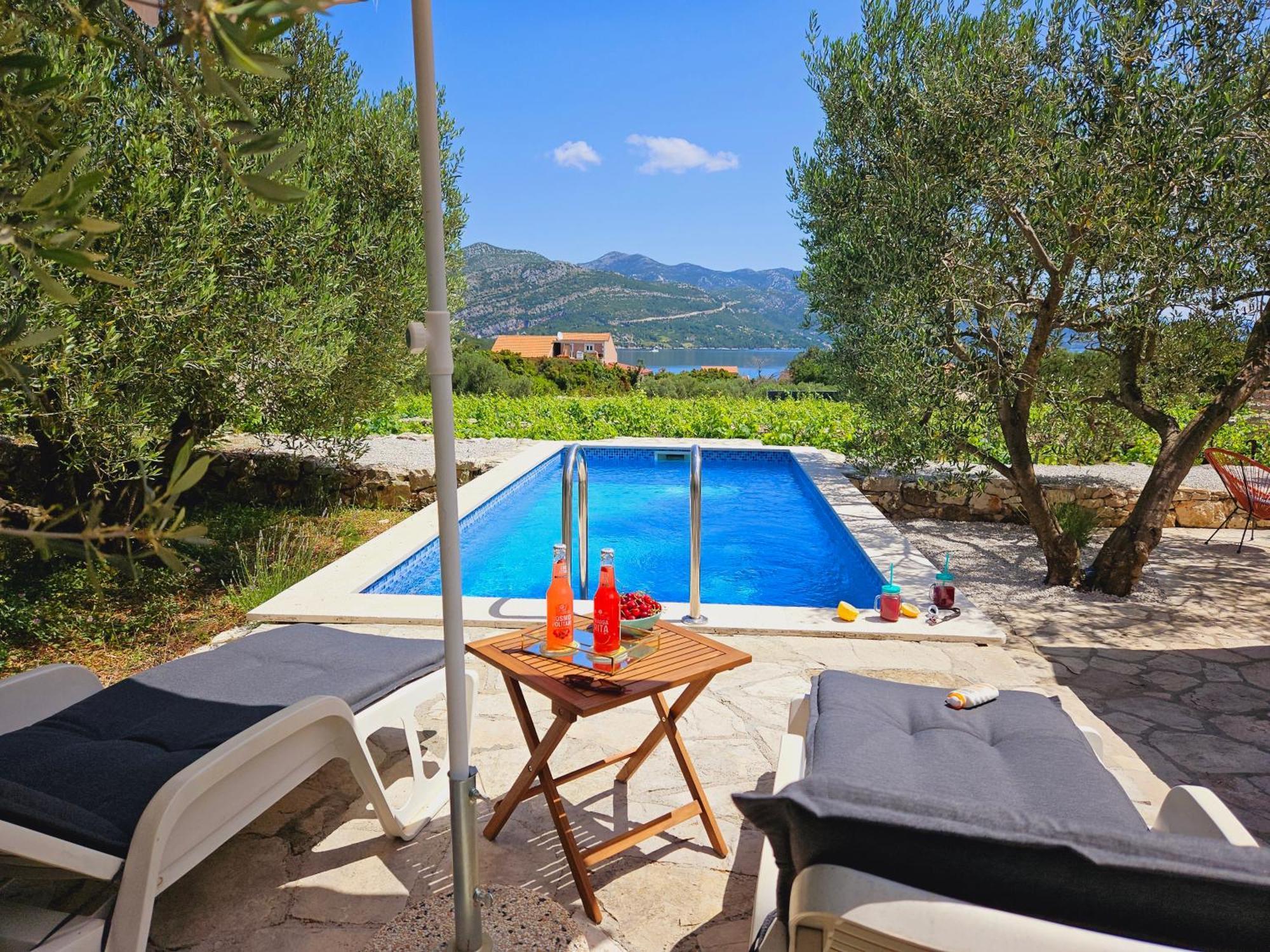 Vineyard House & Olive Grove House Villa Račišće Exterior foto